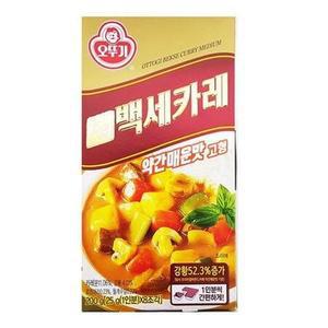 오뚜기백세카레 고형 약간매운맛 200g x 4개