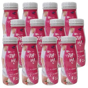 미인을 위한 상쾌한 변화 딸기맛 120ml x 12개 쾌변 음료 장청소