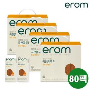 황성주박사의 국산콩 두유 호두 아몬드 80팩(190ml*20팩*4박스)