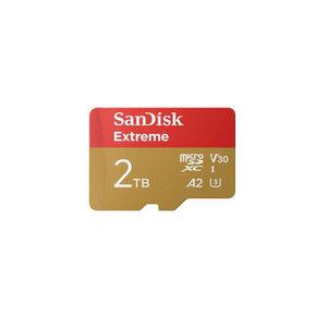 샌디스크 microSDXC Class10 Extreme 2TB QXAV 마이크로SD카드 메모리카드 블랙박스 홈카메라 액션캠 휴대폰 口