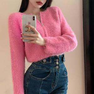 앙고라 아우터 가디건 소프트앤코지 집업