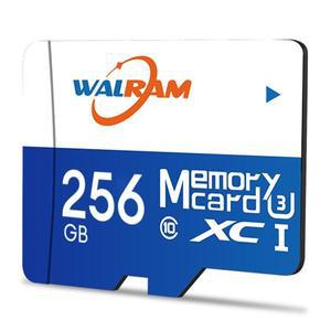 Micro 휴대폰 카메라 드론용 WALRAM 메모리 카드 고속 플래시 SD U3 TF 256GB 128GB 64GB 32GB 16GB 20