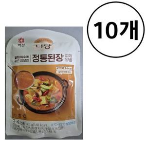 CJ 다담 정통된장찌개양념 140g X 10개