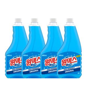 윈덱스 유리세정제 리필 500ml 4개