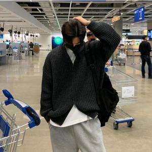 데일리 패션 투웨이지퍼 캐주얼 다양한연출 니트집업