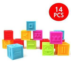 [BZJL74YN_4C]14PCS 블럭 소프트 키움 소프트블록 한글