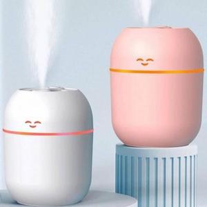 [BZJL7JI4_4C]가습기 저소음 무드등 USB 스마일 가