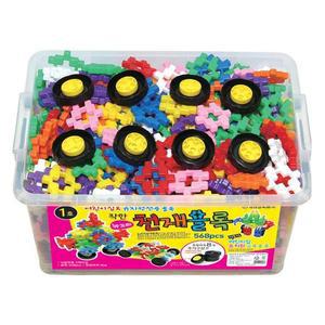 [BZJL74V0_4C]천재블록 568PCS 키움 뉴꼬마 베베블럭 블록