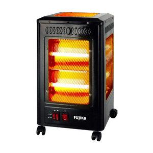 후지카 에코 입체 오방난로 FU-620H 블랙 5방향