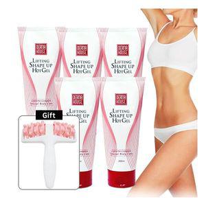 리프팅 쉐이프업 핫젤200ml x 5개+전신 마사지 롤러/바디슬리밍 Dermahouse