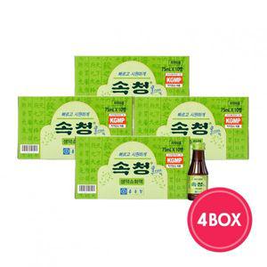 종근당 속청쿨 75mlx10병 4박스 생약소화액 마시는 소화 음료 소화불량 소화안될때