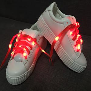 [파파지아] LED 신발끈 캠핑 파티 야간운동 ON/OFF 6가지 컬러