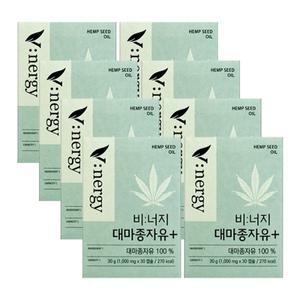 비너지 대마종자유 플러스 1000mg x 30캡슐X8박스