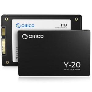 ORICO 1TB SATA SSD 2.5인치 내장 솔리드 스테이트 드라이브, 최대 500MB /s의 읽기 속도, 데스크톱 노트북 NAS DIY 외장 드라이브용 III 6Gbps - Y20