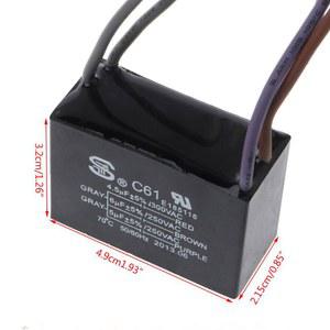 250V 5선 4.5uf+6uf+5uf 커패시터 전력 CBB61 연결 릴레이