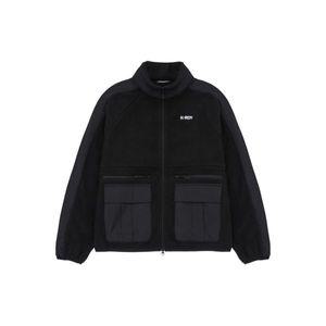 널디 NERDY 우븐 블락 플리스자켓 블랙 PNEW23FJ0101 285111