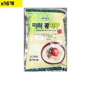 [MELJM615_52EK]콩국수면 미락 콩가루 콩국수용 860g x16개