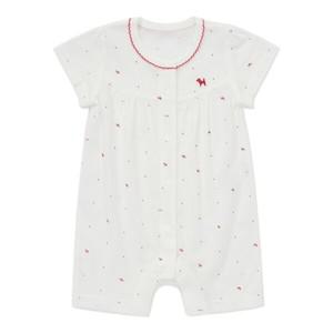 [블루독베이비 10] 25SS여름신상(RD)BI 뱀부반팔우주복 (45370041060)