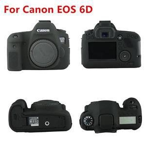 카메라용 실리콘 케이스 스킨 커버 캐논 EOS R 6D 7D 5D Mark II III IV 200D 70D 80D 750D 4000D 5D4 SL2