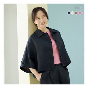 [LBL] 25SS 프렌치린넨100 브리즈 케이프 자켓666141
