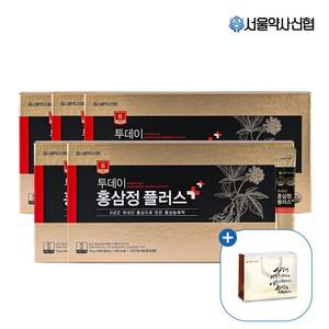 [300포] 6년근 투데이 홍삼정 플러스 60포 5세트+쇼핑백 증정
