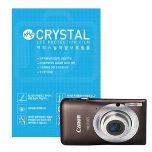 CRYSTAL 크리스탈액정보호필름 (캐논 IXUS 105전용) 2.7인치 1매 + 고급융 /  선명한 액정 / 먼지부착 방지 / 스크래치에 강함