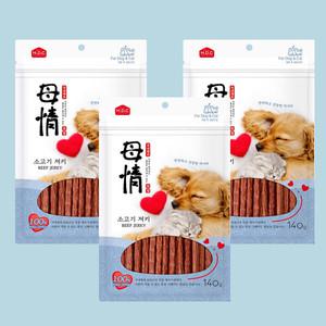 아스쿠 모정 비프 140g x 3개 애견간식 강아지간식