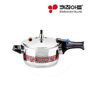 키친아트 EX 스텐레스 압력밥솥 3중바닥 2.5L 4인용
