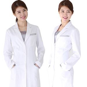 [샵피라] S7060 하이엔드원단 여름의사가운 병원유니폼 실험복 영양사 한의원 치과