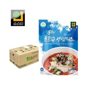 [한국소스 소스인] 동해 물회 양념 소스 육수 300gx30개 / 오징어 전복 가자미 포항 속초 강릉