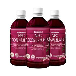 참앤들황토농원 몽모랑시 NFC착즙 타트체리주스 1L 3병