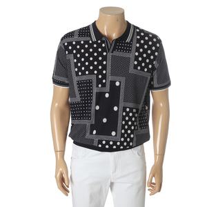 [롯데백화점]레드옥스 2022 S/S[레드옥스/롯데/광복점]캐주얼 스판 반팔 카라니트(R222SW954NYB)