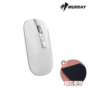 [마우스패드포함] 머레이 블루투스 충전식 무선마우스 BM-350