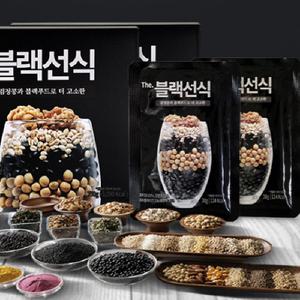 더 블랙선식 30g 25포 4박스 (100포)