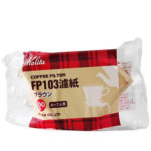 칼리타 커피필터 fp103 브라운 5~6인용