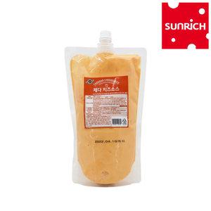 썬리취 체다치즈소스 1kg/체다퐁듀/나쵸치즈
