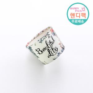 에어홀더 16oz 핫컵 아이스컵 16온스 홀더 플라워 500개