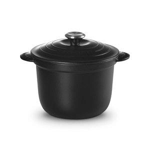 [르크루제](본점)[수분커버증정] 고메밥솥 20cm(2.8L) 매트블랙