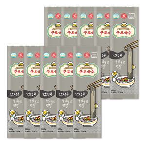 쫄깃 구포국수 검정콩 소면 300g x 10