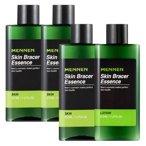 남성화장품 멘넨 스킨브레이서 스킨 2개+로션 2개 / 총 830ml 대용량