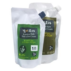 염색약추천 감이조아 감물 허브 크림 저자극 옻x 500g