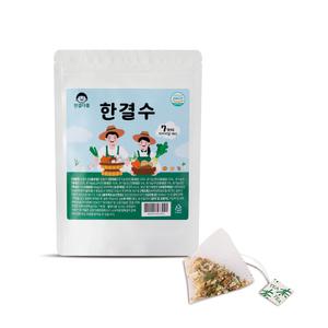 한결수 채수 이유식 아기 유아 아이 육수 팩 반찬 국 중기 후기재료 2g 20개
