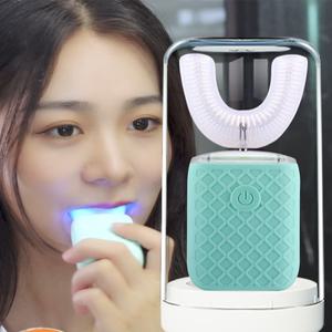 초음파 치아 클리너 U자형 가정용 미백 기계