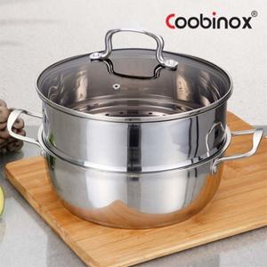 [Coobinox] 쿠비녹스 데일리 스텐레스 27cm 찜전골냄비 CO-15-05