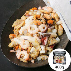 [맛군]간편하게 사용하는 신선한 5종 해물모듬 400gx5팩 (문어,새우,홍합,바지락,오징어)