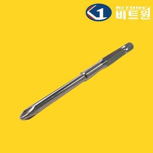 국산 비트원 100MM 단면 엑스트라 비트 1개 드라이버 십자 비트날