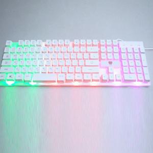 컴퓨터자판기 키감좋은 LED 피시방키보드 유선