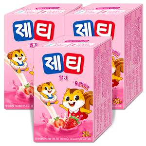 제티 딸기맛 20개입 3개