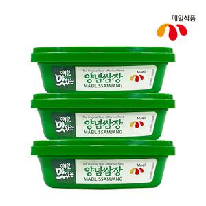 [매일식품] 생마늘을 갈아 넣은 맛있는 양념 쌈장 170g 3개