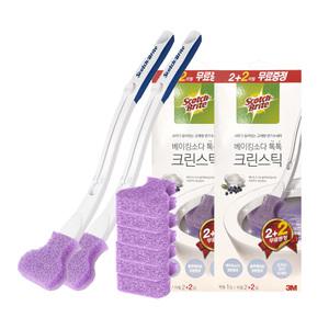 (기획) 3M 베이킹소다 크린스틱 핸들2개+리필8P